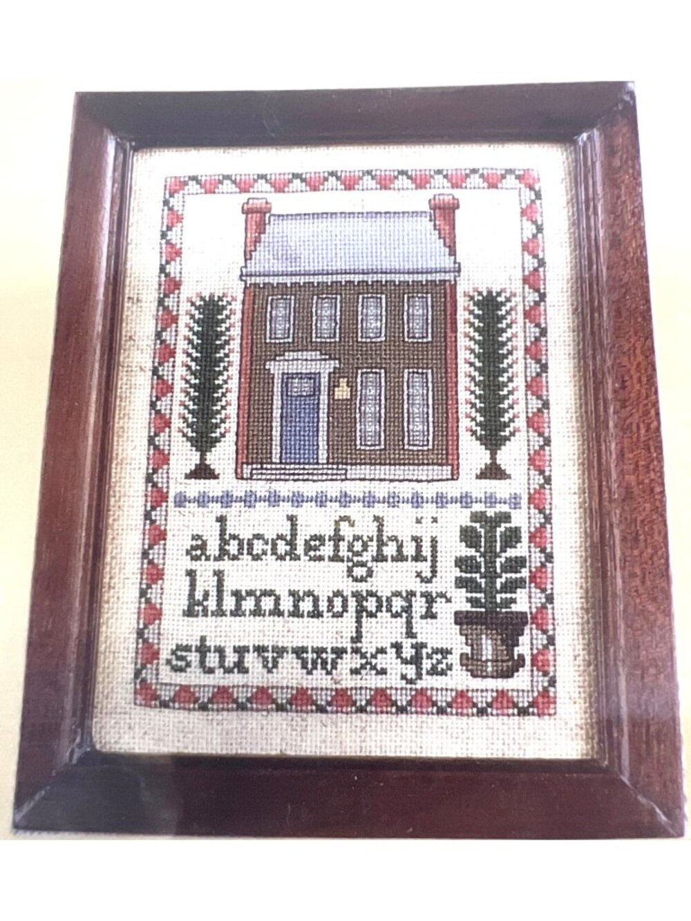 The Hearts Content Colonial Sampler IV Cross-Stitch Kit 28-Count Prairie Cloth